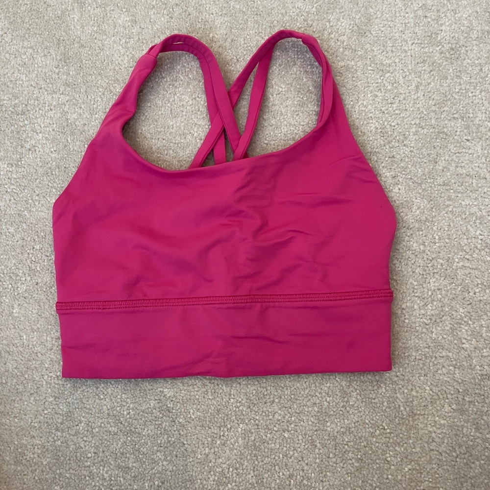 Lululemon Pink Long free to be bra